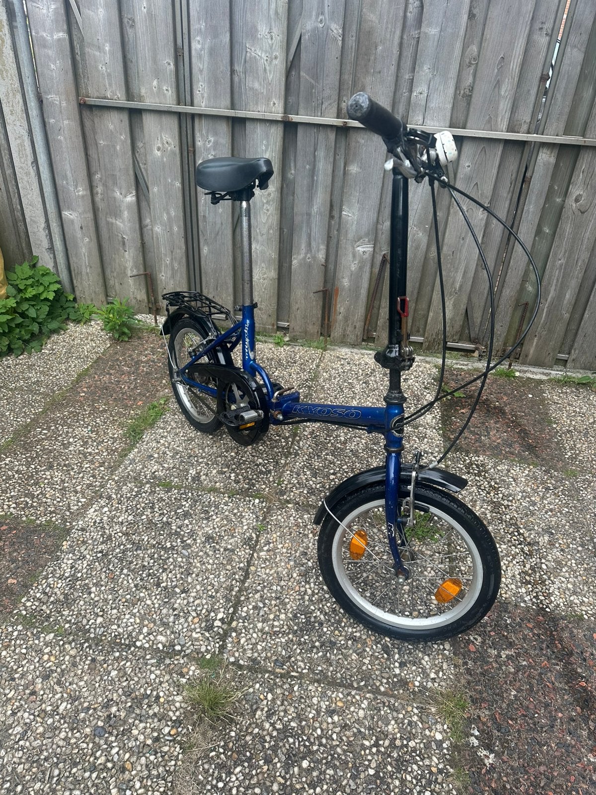 Te koop: Kyoso City Hopper vouwfiets (16 inch, Fietsen en Brommers, Fietsen | Vouwfietsen, Ophalen of Verzenden, Zo goed als nieuw