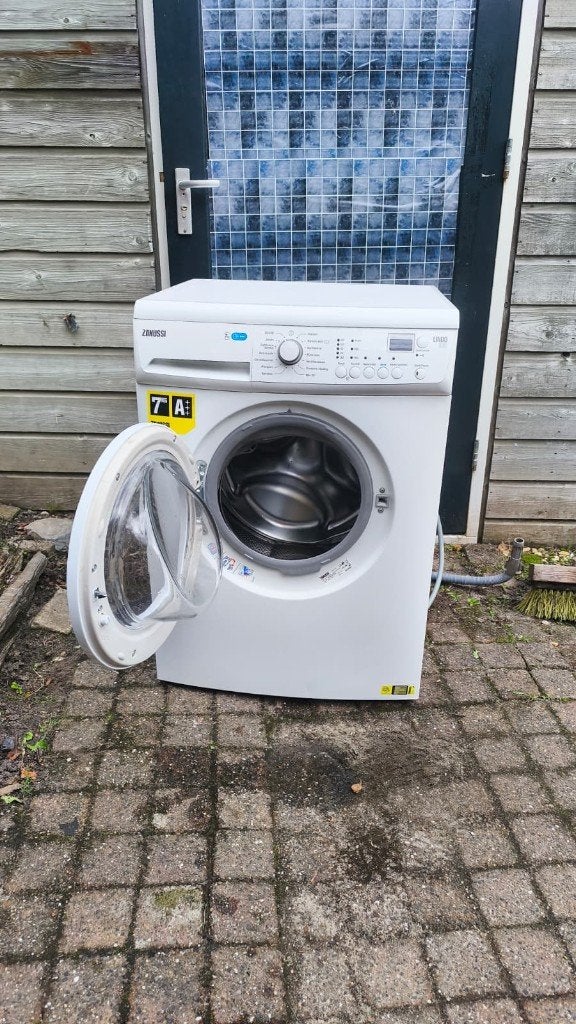 Zanussi wasmachine — defect, voor onderdelen of reparatie, Ophalen, Gebruikt, Energieklasse A of zuiniger, Voorlader