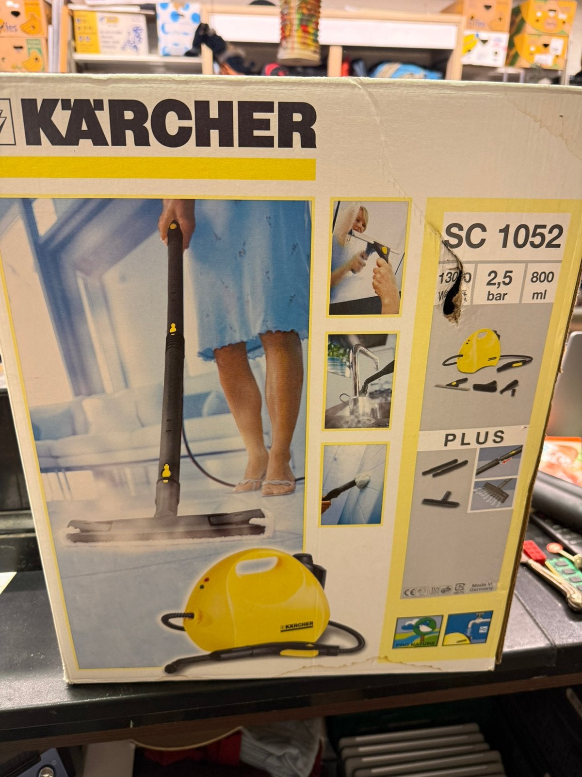 Stoomreiniger karcher, Witgoed en Apparatuur, Stoomapparaten, Ophalen of Verzenden, Zo goed als nieuw