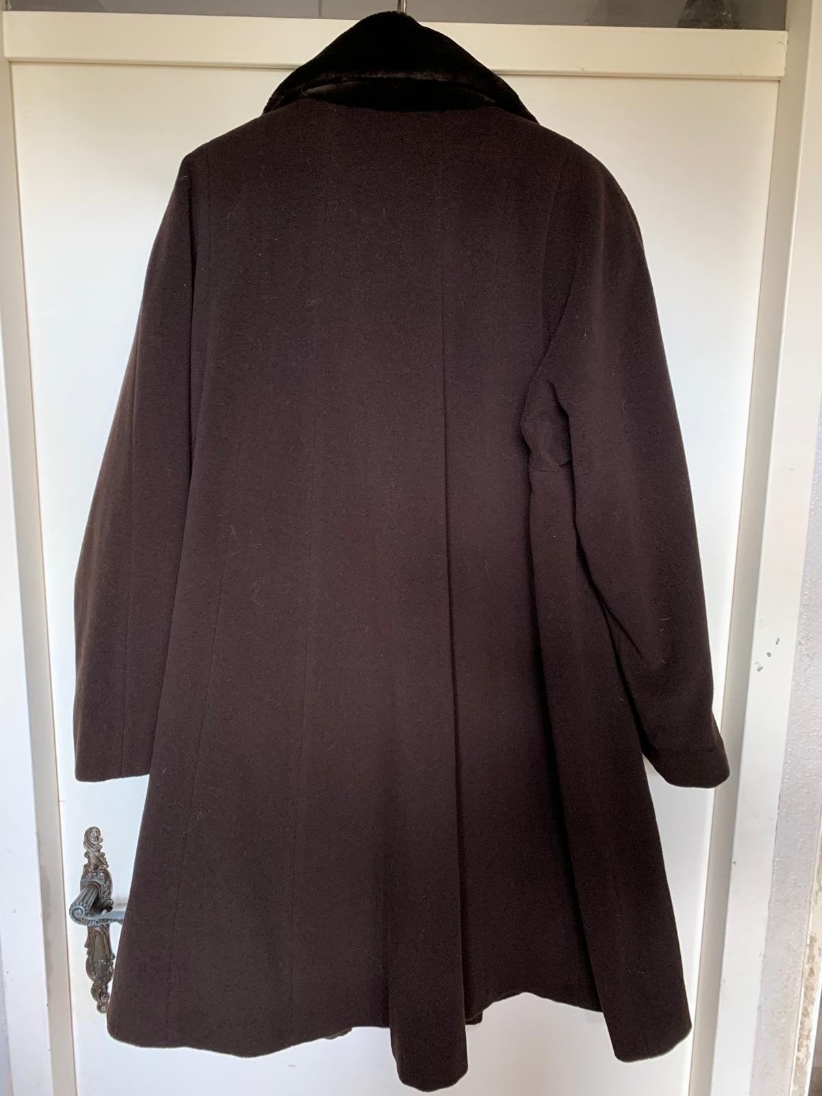 jas mantel wol retro vintage alternatief hippie klassiek, Kleding | Dames, Bruin, Maat 42/44 (L), Ophalen of Verzenden, Zo goed als nieuw