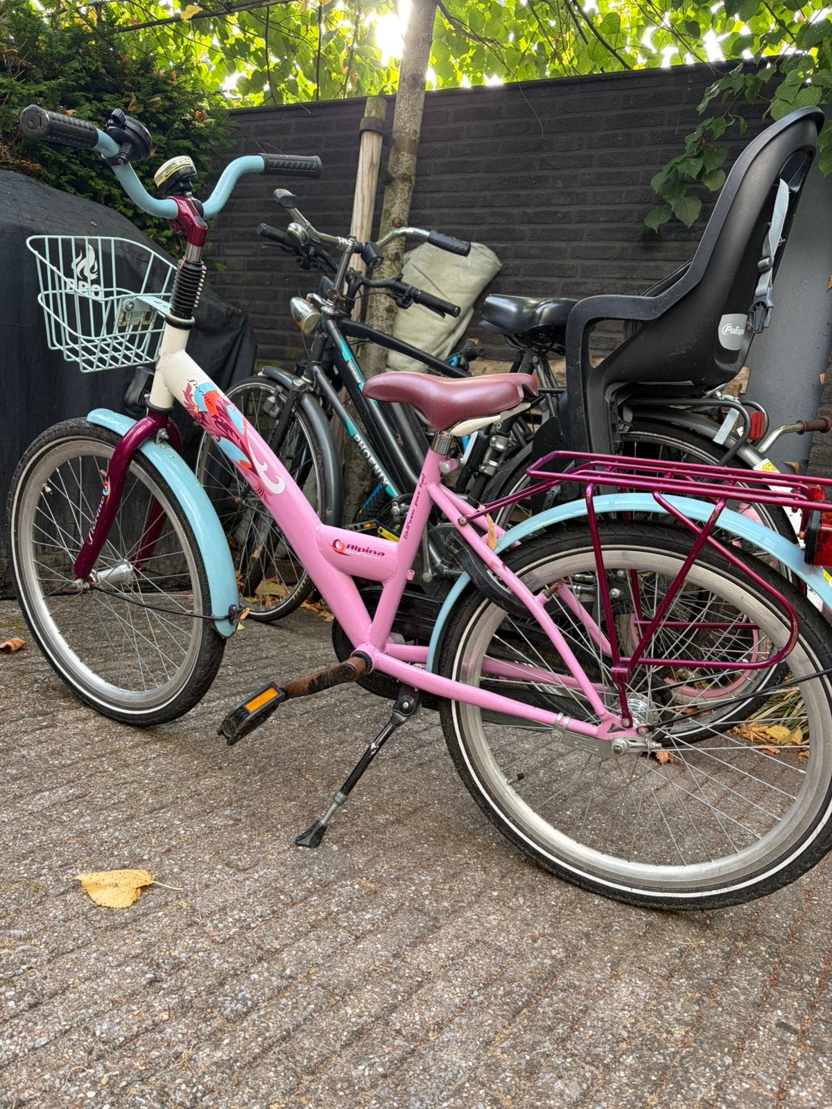 Meisjesfiets 22 inch, Ophalen, Zo goed als nieuw, 20 inch of meer