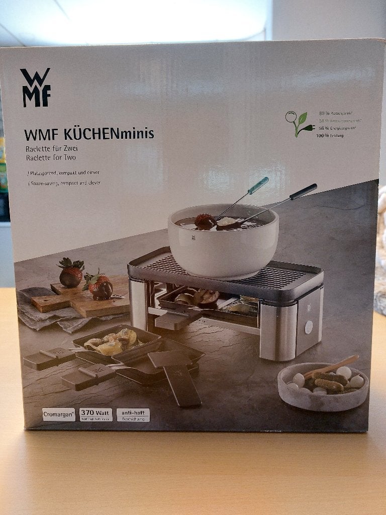 Gourmetset/Raclette voor 2 personen, Overige typen, Ophalen of Verzenden, Metaal, Overige merken