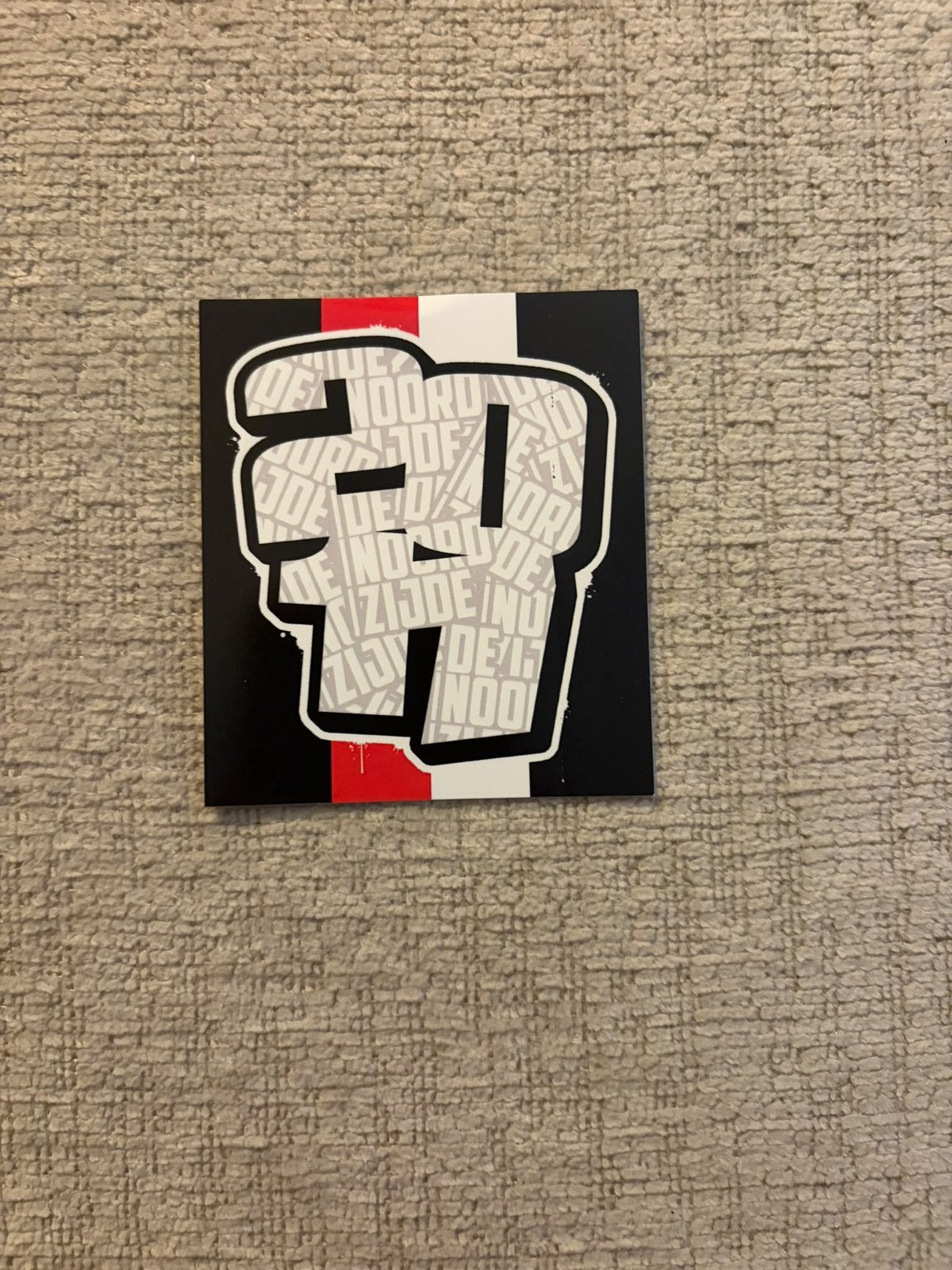 Feyenoord sticker, Verzamelen, Ophalen of Verzenden, Zo goed als nieuw, Sport