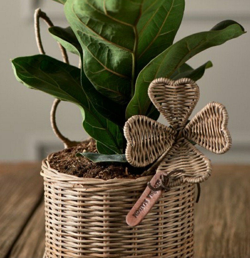 Riviera maison rustic rattan Lucky clover S 15%, Huis en Inrichting, Woonaccessoires | Overige, Ophalen, Nieuw