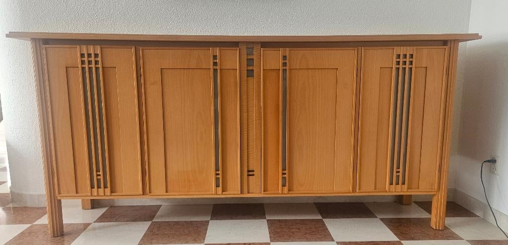 Giorgetti Vintage design dressoir, Ophalen, Gebruikt, Met deur(en), 200 cm of meer