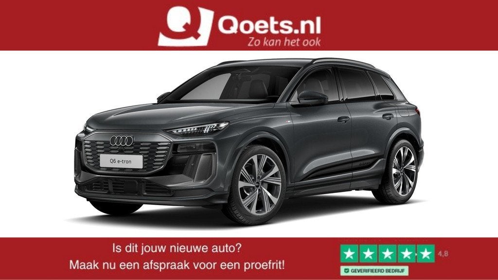 Audi Q6 e-tron S edition performance 100 kWh Tech Pro - Comf, Auto's, Audi, Bedrijf, Te koop, Q6 e-tron, 360° camera, ABS, Adaptive Cruise Control