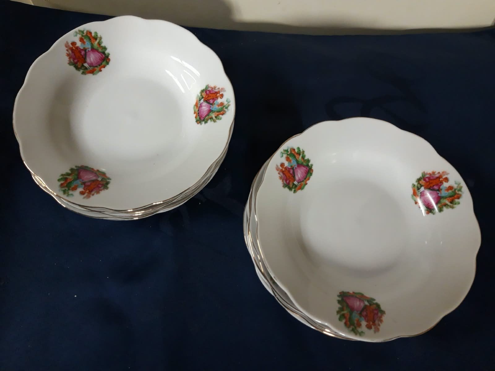 10 puddingschaaltjes, Huis en Inrichting, Ophalen, Zo goed als nieuw, Overige stijlen, Schaal of Schalen