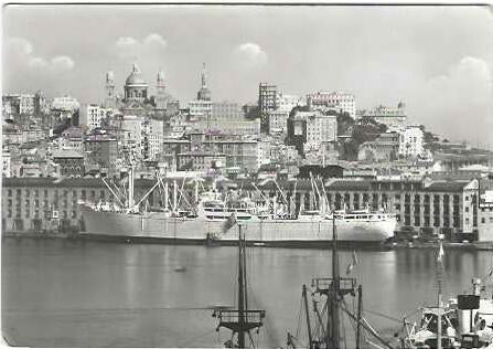 Scheepvaart-haven, Ophalen of Verzenden, Gebruikt, Kaart, Foto of Prent