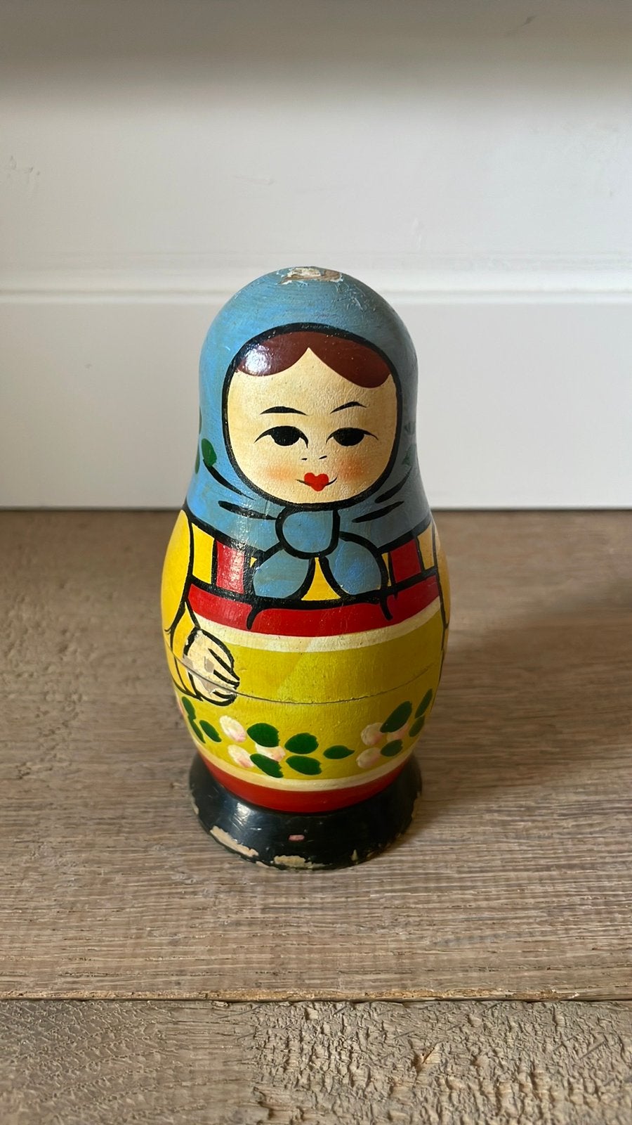 Handbeschilderde matroesjka, Verzamelen, Ophalen of Verzenden, Gebruikt