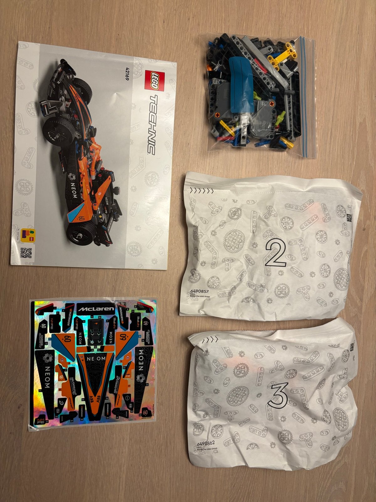 LEGO Technic McLaren Formule 1 Racewagen 42169, Kinderen en Baby's, Ophalen of Verzenden, Nieuw, Overige merken