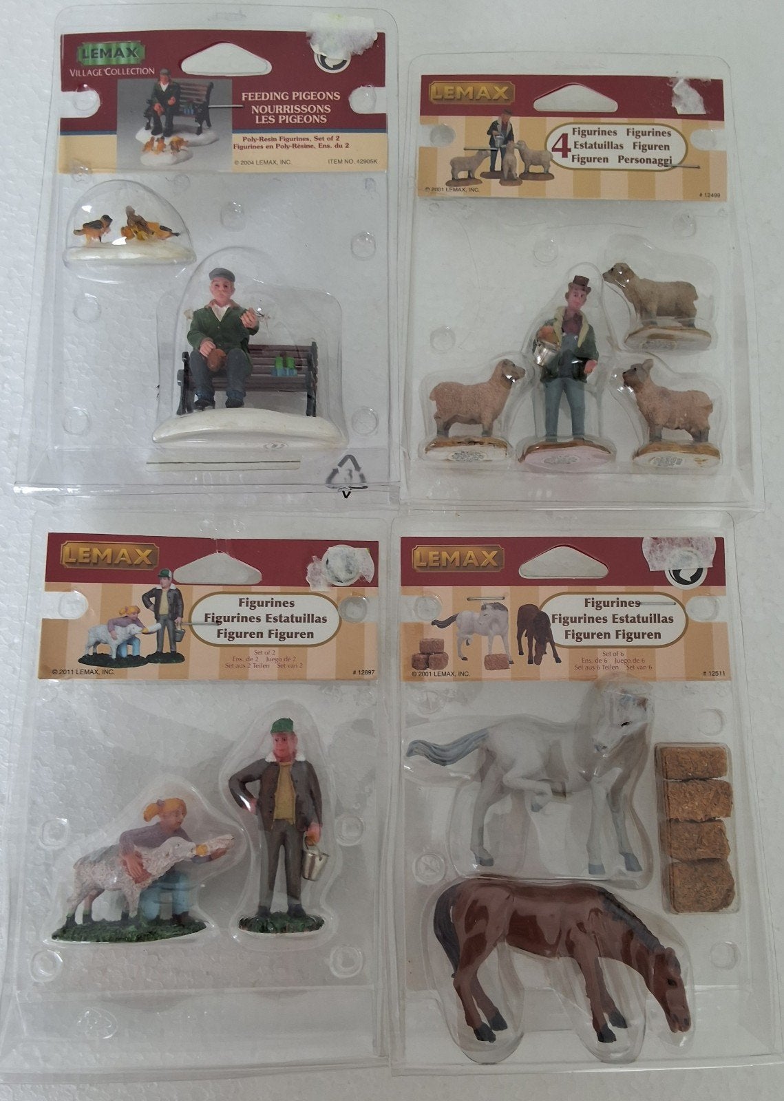 Lemax Village Collection Figuren en dieren Sets, Ophalen of Verzenden, Zo goed als nieuw