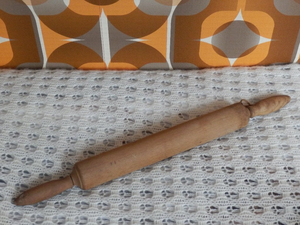 brocante houten deegroller, Antiek en Kunst, Ophalen of Verzenden