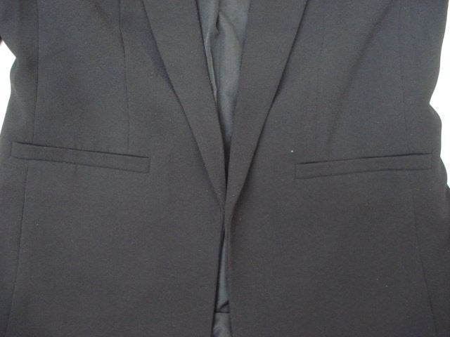 Zwart dames colbertjasje feestkleding blazer Maat 34, Ophalen of Verzenden, Zo goed als nieuw, Maat 34 (XS) of kleiner, Zwart