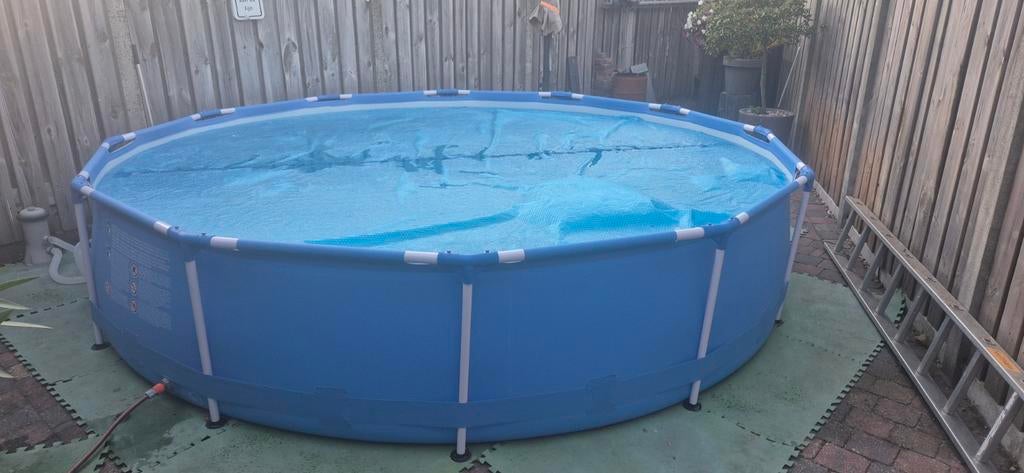 Zwembad, Minder dan 80 cm, Rond, Ophalen of Verzenden, Zo goed als nieuw