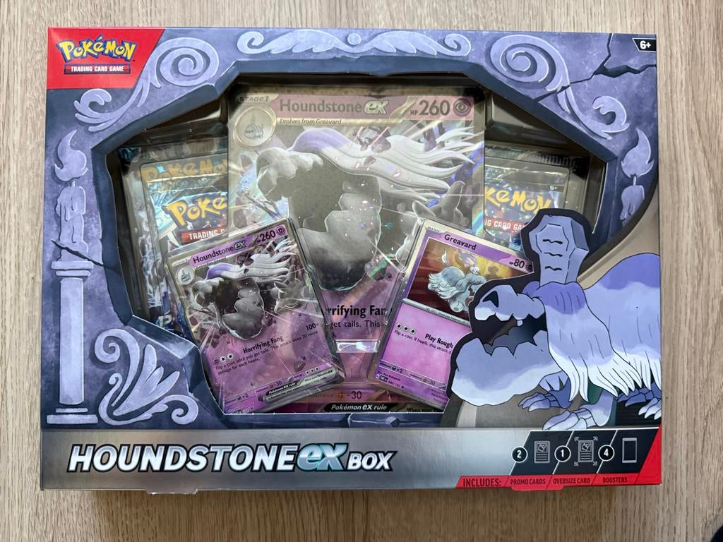 Pokémon TCG Houndstone ex Box - Nieuw in verpakking, Ophalen of Verzenden, Nieuw, Overige typen