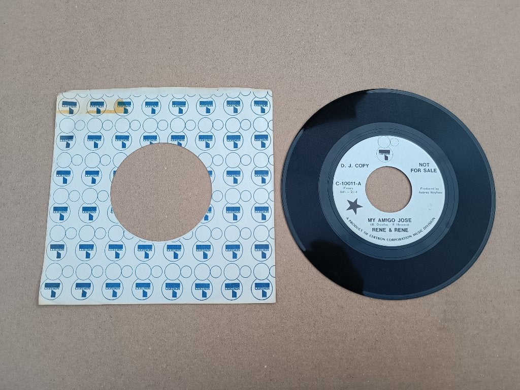 Single: Rene & Rene - My Amigo Jose/ USA, Cd's en Dvd's, Verzenden, Gebruikt, 7 inch, Pop