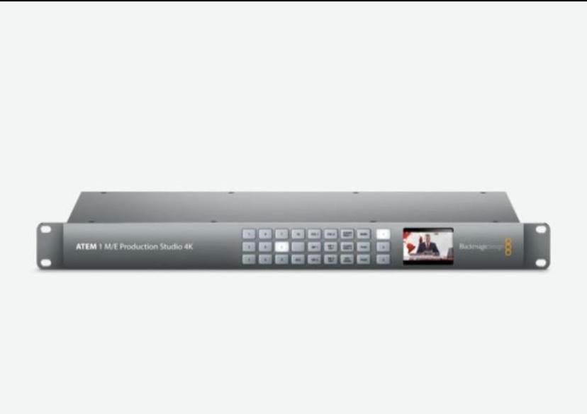Blackmagic ATEM 1 M/E Production Studio 4K, Ophalen of Verzenden, Gebruikt, Video