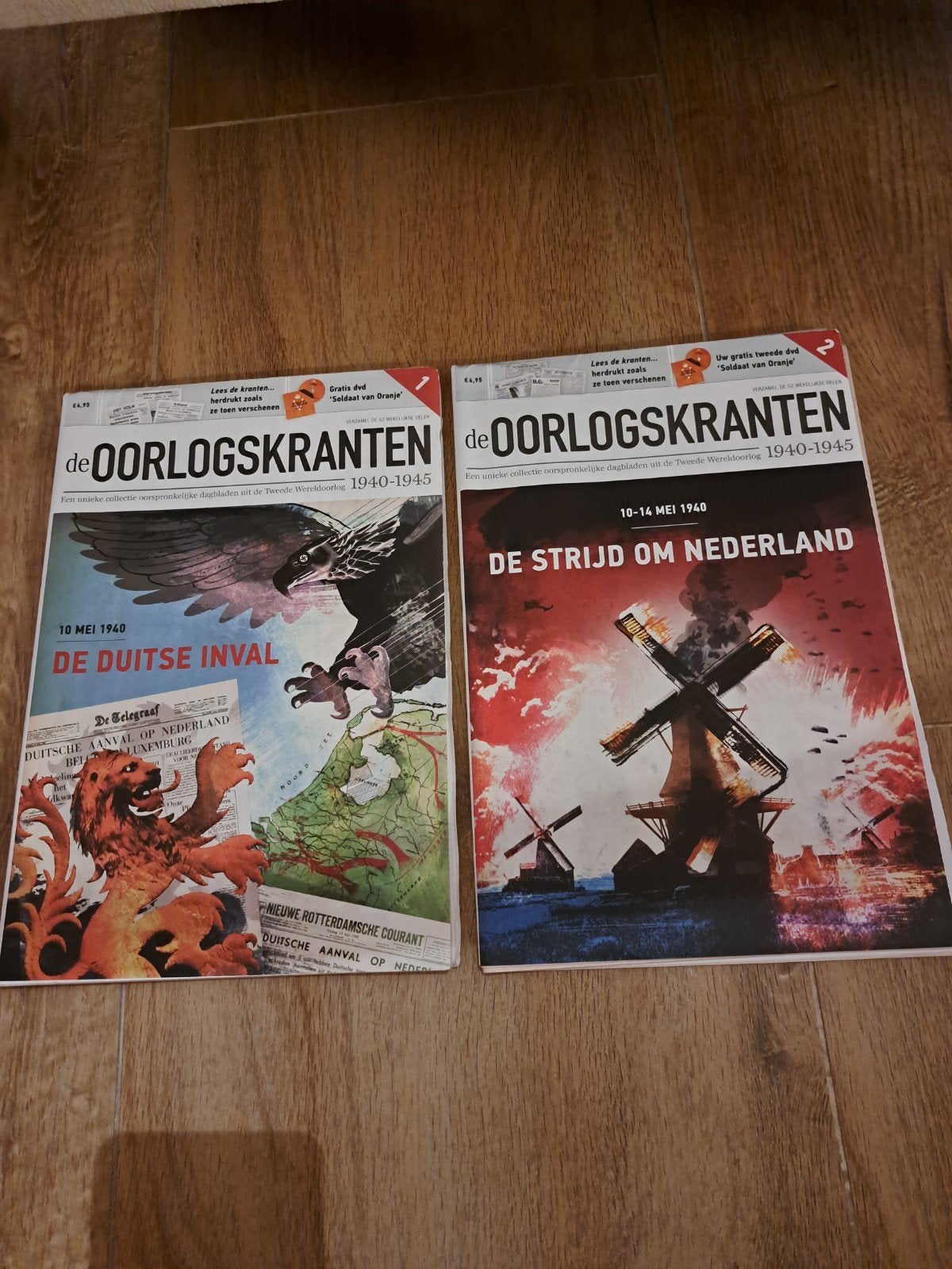De Oorlogskranten 1940-1945 - De Duitse Inval, Boeken, Tweede Wereldoorlog, Diverse, Ophalen of Verzenden, Zo goed als nieuw