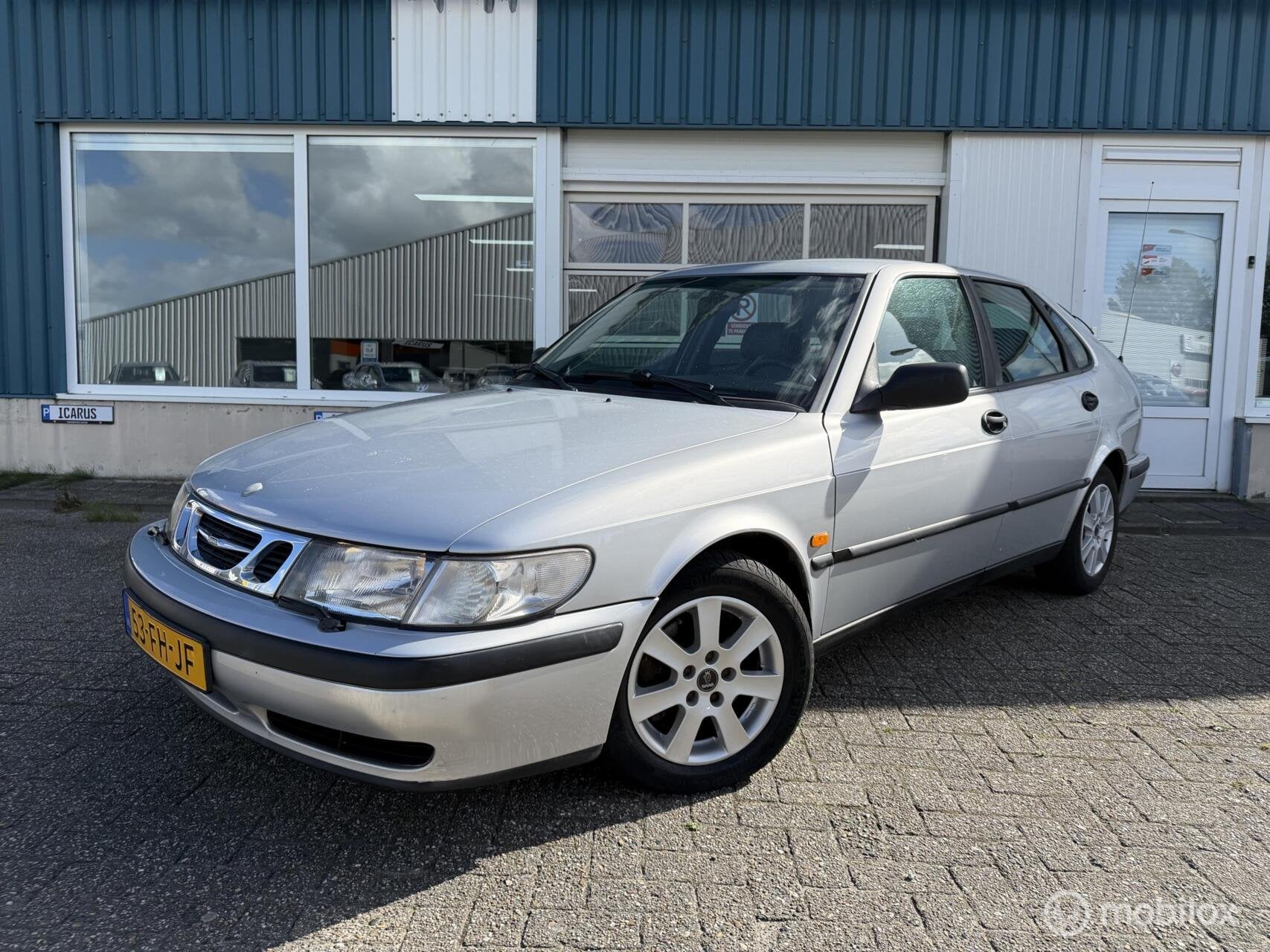 Saab 9-3 2.0 S nieuwe apk |nap|AUT|leer|lm velgen, Gebruikt, 4 cilinders, Origineel Nederlands, Bedrijf