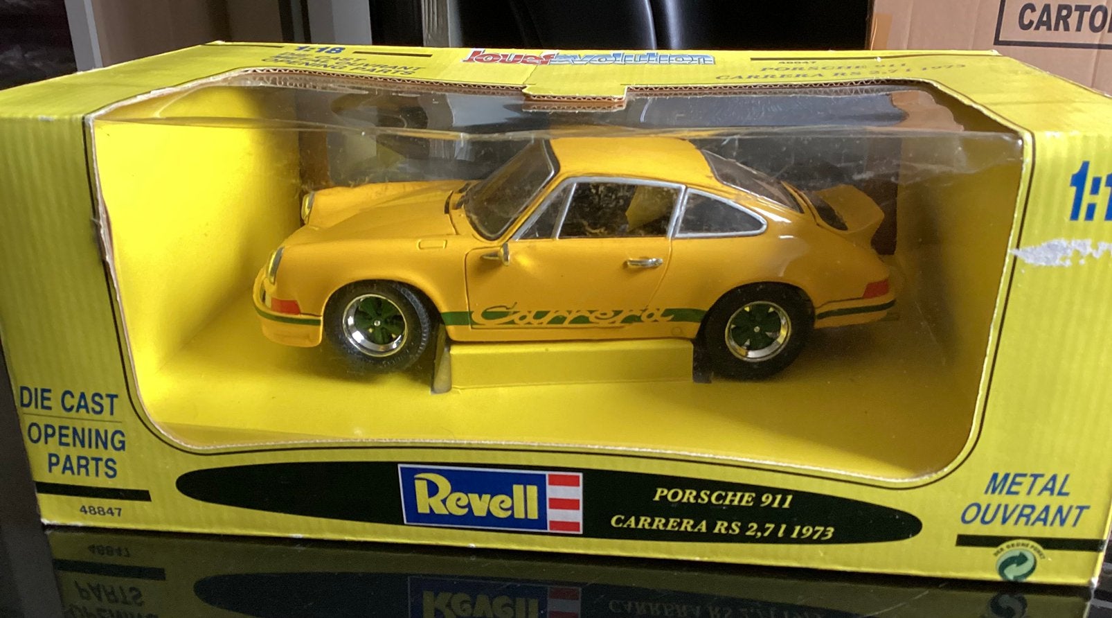 Porsche 911 Carrera RS, Ophalen of Verzenden, Zo goed als nieuw, Auto, Revell