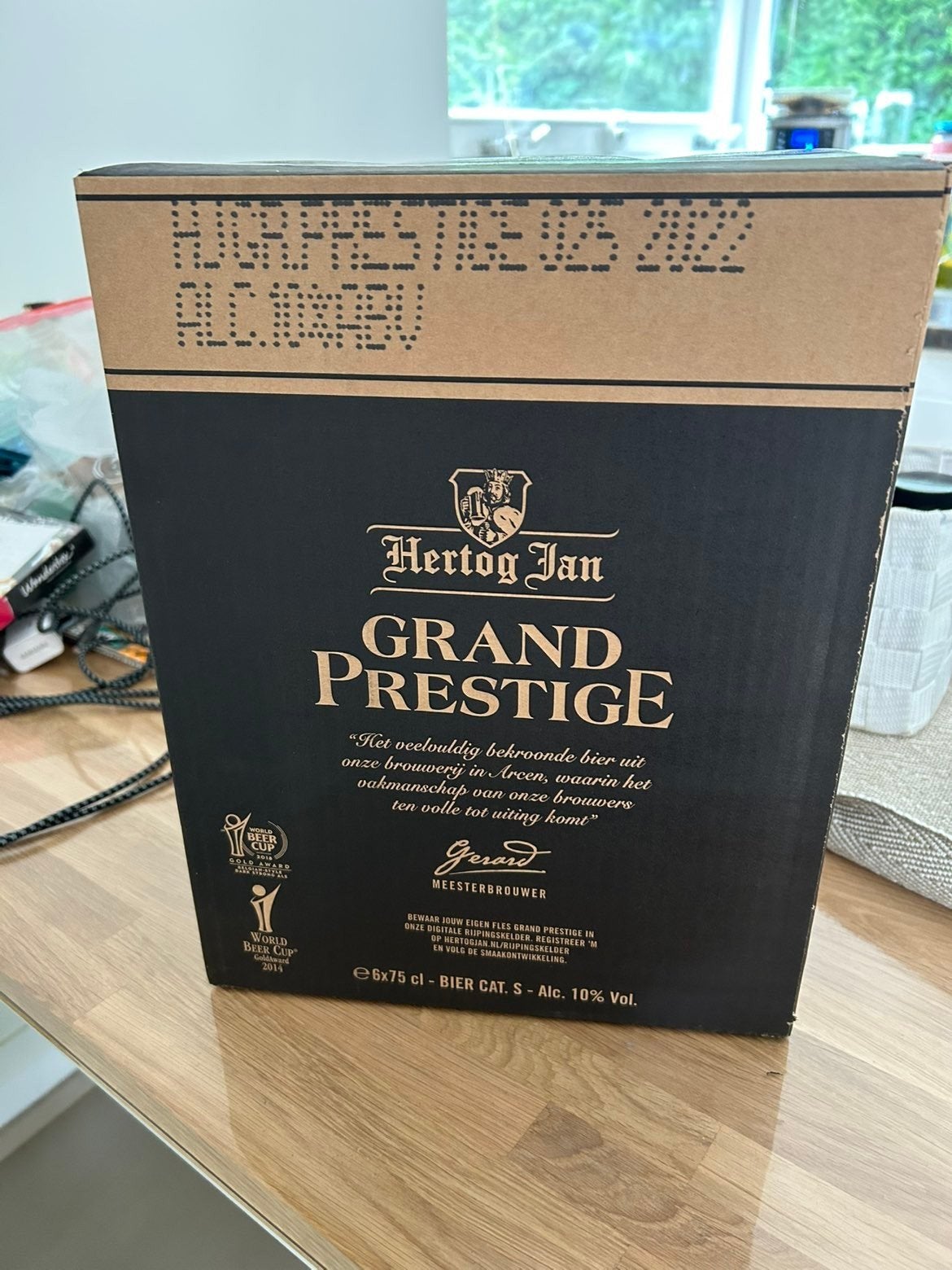 hertog jan grand prestige - 2022, Verzamelen, Ophalen of Verzenden, Nieuw, Flesje(s), Hertog Jan