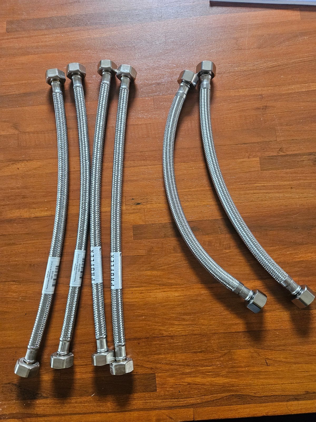 Flexible slang boiler enz, Ophalen of Verzenden, Nieuw, Chroom, Overige typen