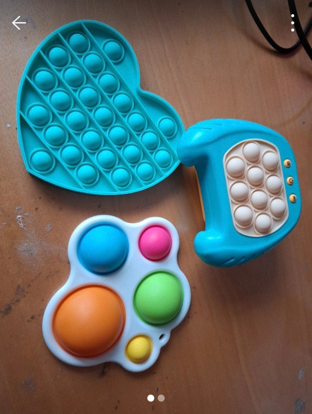 Pop it en Simple Dimple Fidget Speelgoed Set, Ophalen of Verzenden, Zo goed als nieuw, Jongen of Meisje