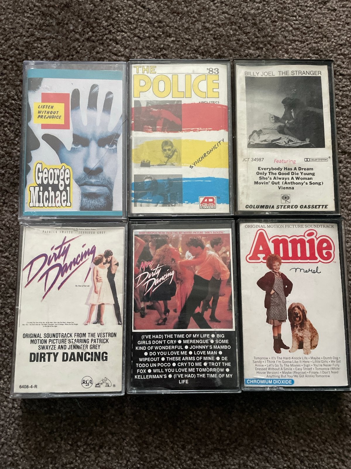 Vintage Cassettebandjes: George Michael, The Police, Billy J, Ophalen of Verzenden, Gebruikt, Pop, Album