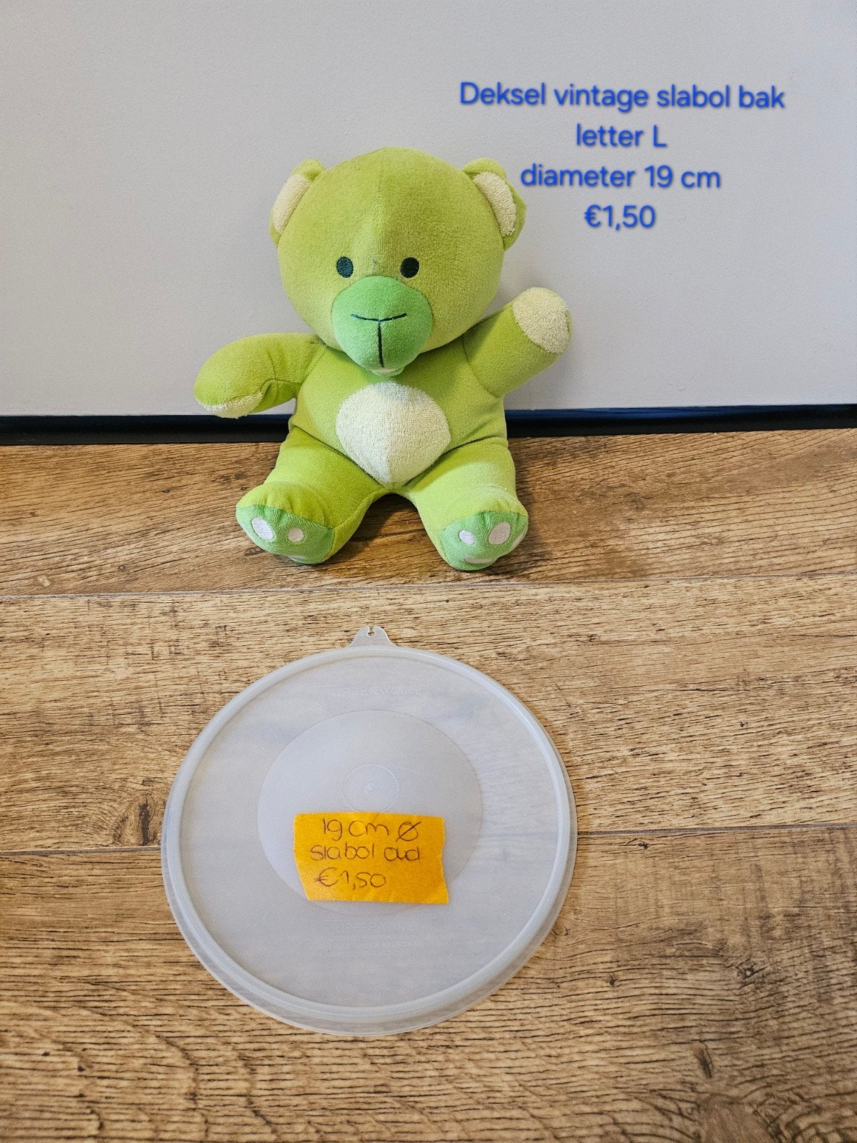 Tupperware deksel oude slabol bak - 19 cm, Huis en Inrichting, Ophalen of Verzenden, Gebruikt, Overige typen