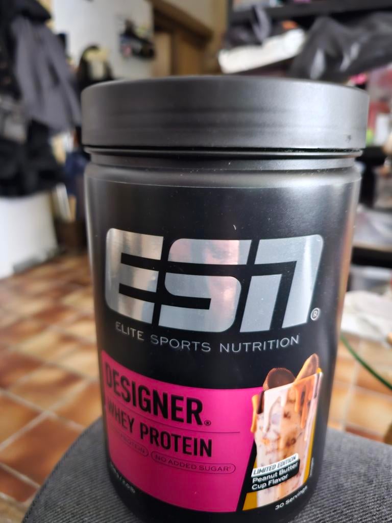 ESN designer whey peanut butter cup flavor, Ophalen of Verzenden, Zo goed als nieuw, Poeder of Drank