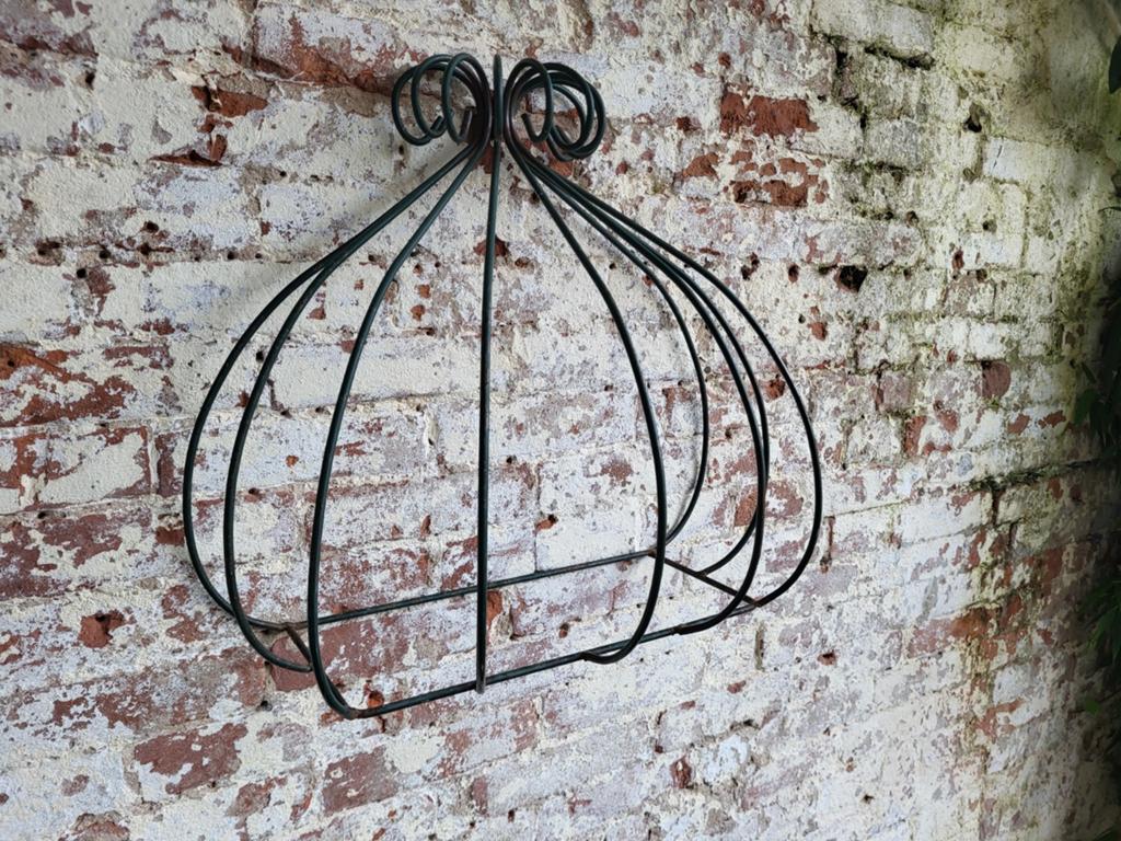 Ijzeren wanddecoratie/ plantenhanger  / allegonda, Tuin en Terras, Tuinwanddecoratie, Ophalen of Verzenden