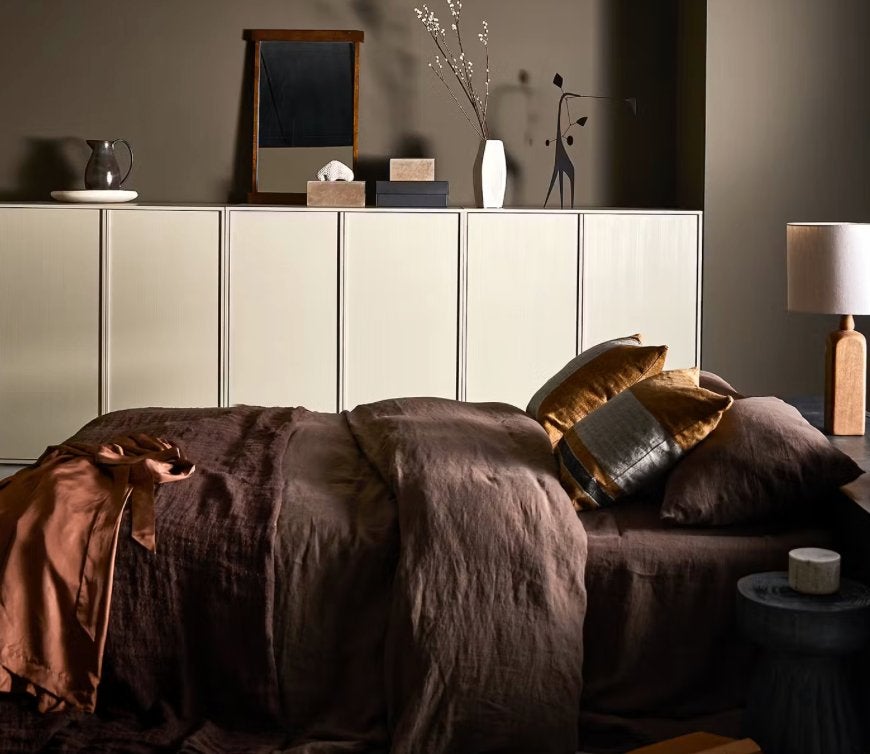 vtwonen Daily Kast Double Grenen Dakargrau | Van €449, nu, 100 tot 150 cm, Vtwonen, Nieuw, Ophalen of Verzenden