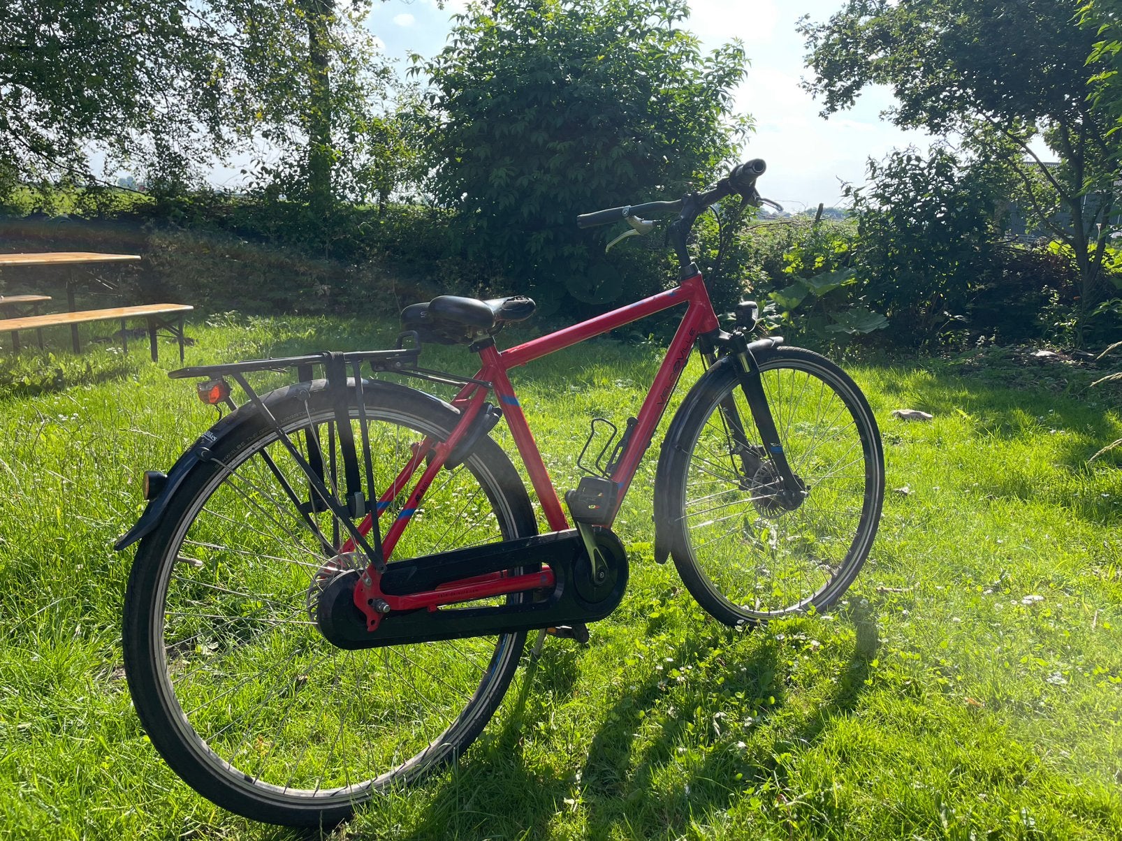 Stoere Velo de Ville jongensfiets – Ideale tussenmaat!, Gebruikt, Versnellingen, Schijfrem, Ophalen