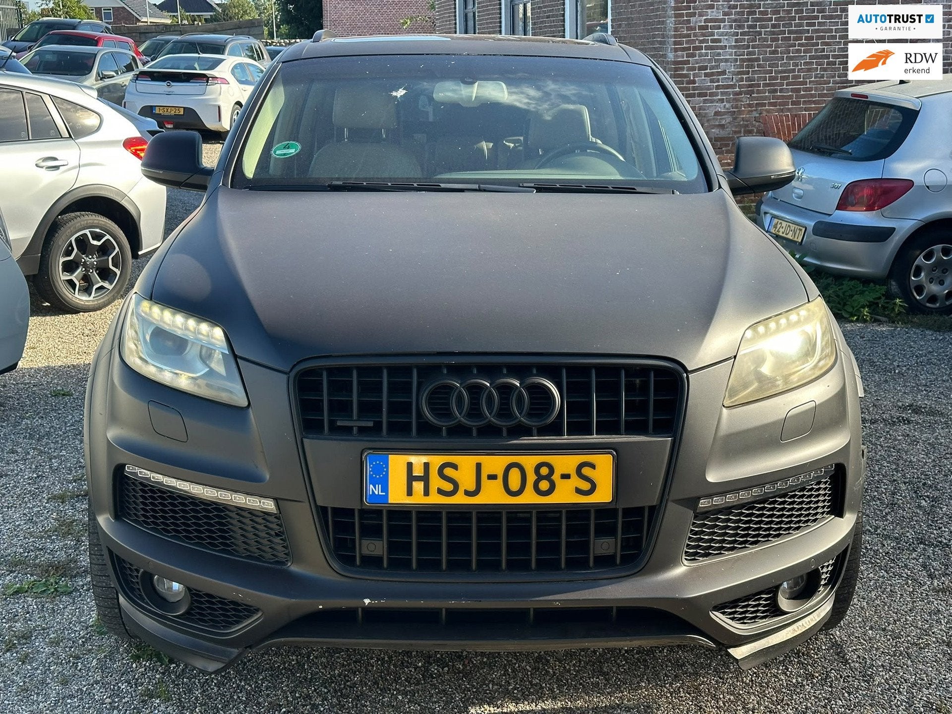 Audi Q7 3.0 TFSI quattro Pro Line+ 7P Vol Optie Goed Onderho, Auto's, Automaat, Bi-Xenon koplampen, Gebruikt, Beige