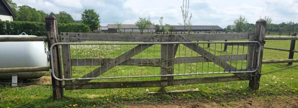 3 meter Poort / hek voor paddock of weide sterk materiaal