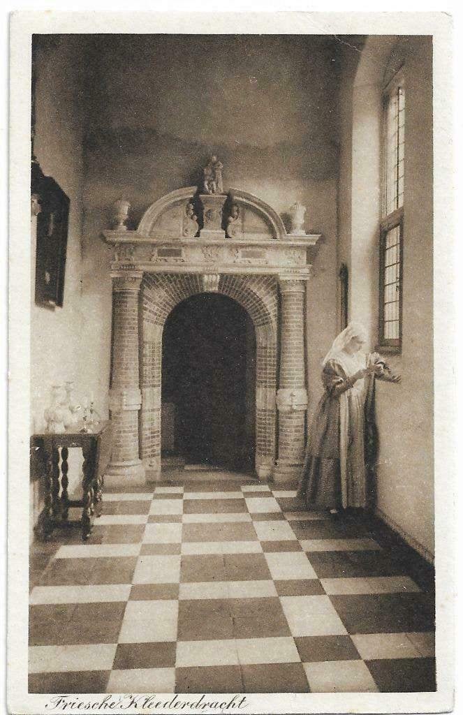 AK Friesland - Friesche Kleederdracht, Ophalen of Verzenden, 1940 tot 1960, Gelopen, Klederdracht