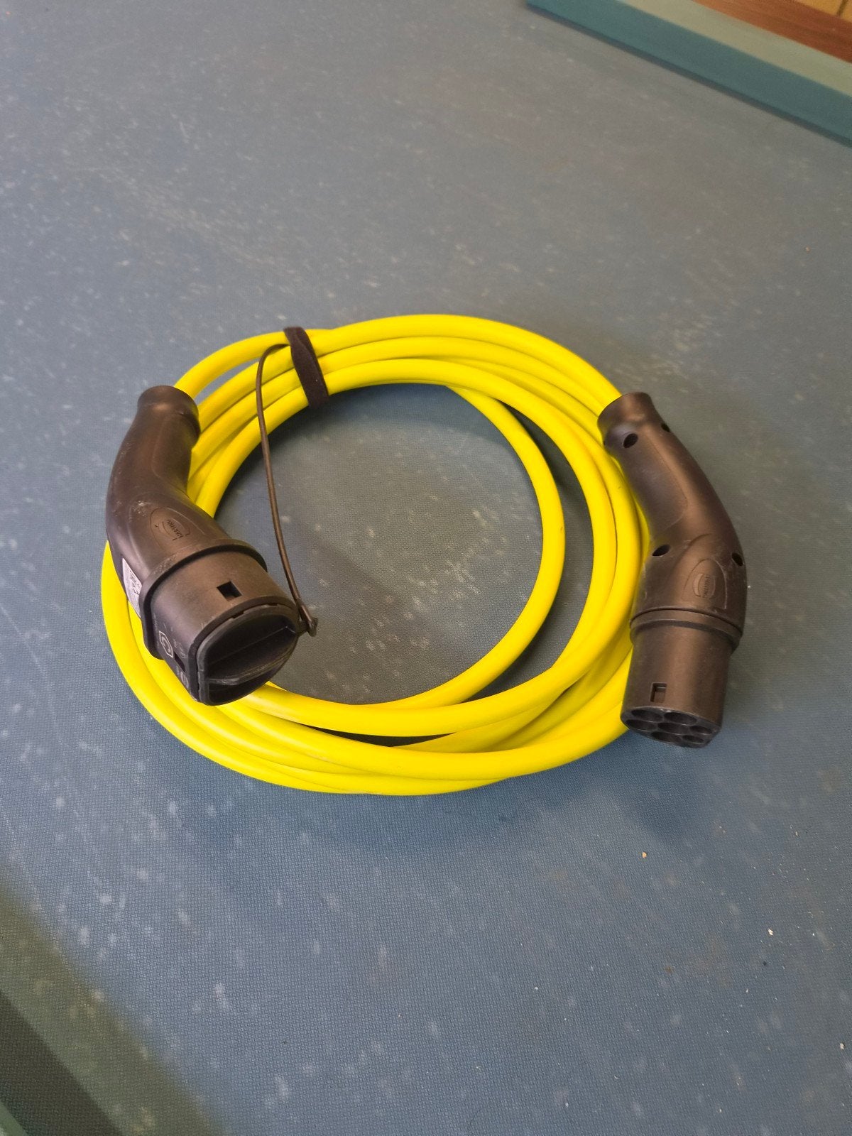 HARTING Laadkabel Type 2 naar Type 2 - 20A, 480V, Ophalen of Verzenden, Zo goed als nieuw