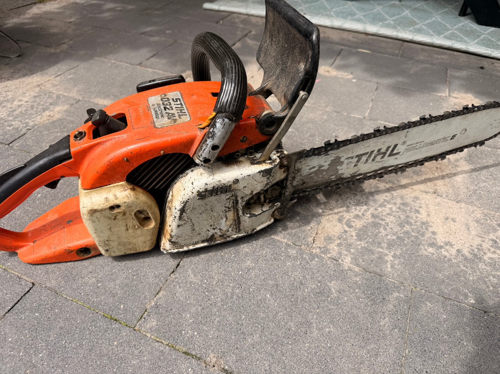 Motorkettingzaag Stihl, Tuin en Terras, Hand-tuingereedschap, Ophalen, Gebruikt