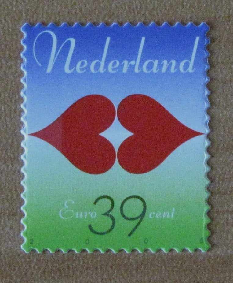 Nederland 2322 zegel 1 x €0,39 gestanst voor de liefde., Postzegels en Munten, Postzegels | Nederland, Verzenden, Postfris