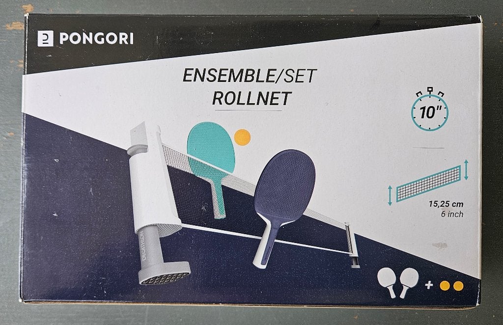Tafeltennisset, Sport en Fitness, Ophalen, Zo goed als nieuw, Net, Batje(s) of Balletje(s)