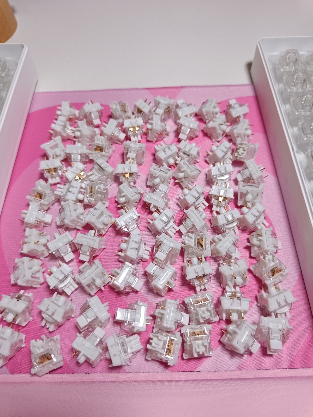Yunzii Milk V2 switches, Ophalen of Verzenden, Zo goed als nieuw