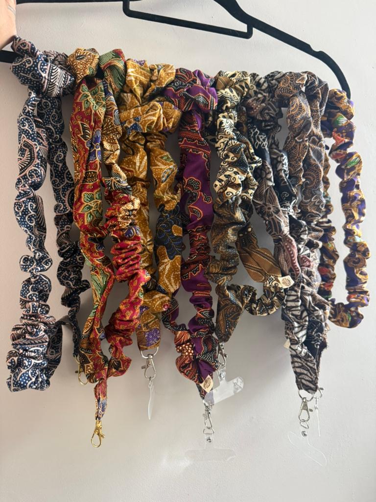 Batik elastische keycords/phonestraps/badgehouders, Verzamelen, Sleutelhangers, Nieuw, Ophalen of Verzenden