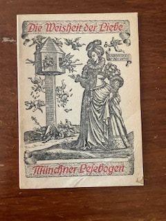 antiek Duits boekje: Münchner Lesebogen Nr.96 / rond 1942, Ophalen, Walter Schmidkunz