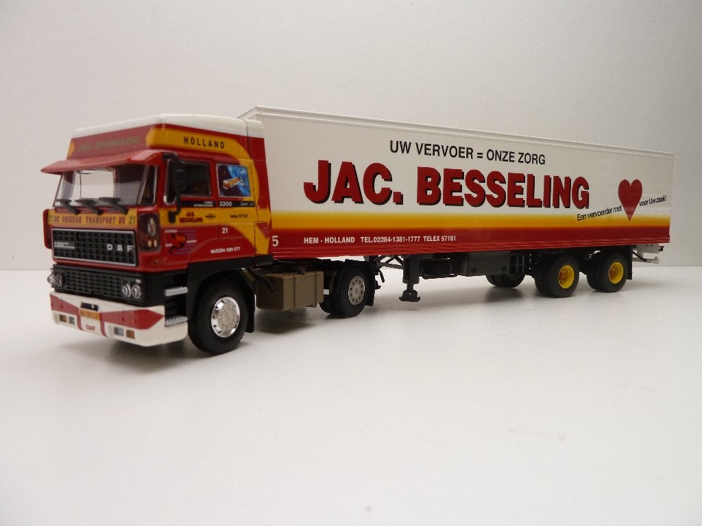 DAF 3300 spacecab  '' Jac Besseling Hem  ''  WSI