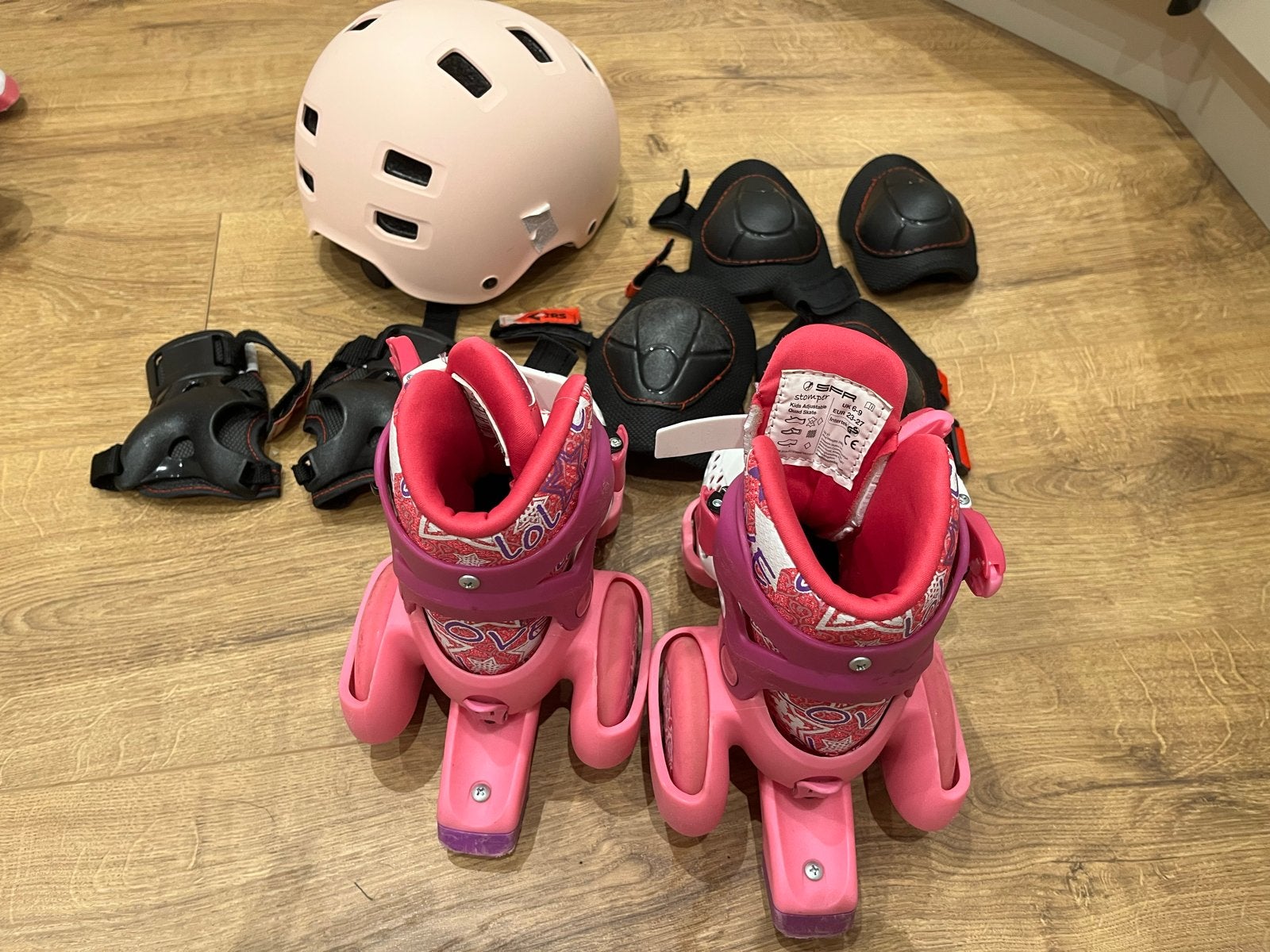 Rollerblade set voor kinderen - SFR Stomper (EUR 23-27), Ophalen, Gebruikt, Overige typen, Overige merken