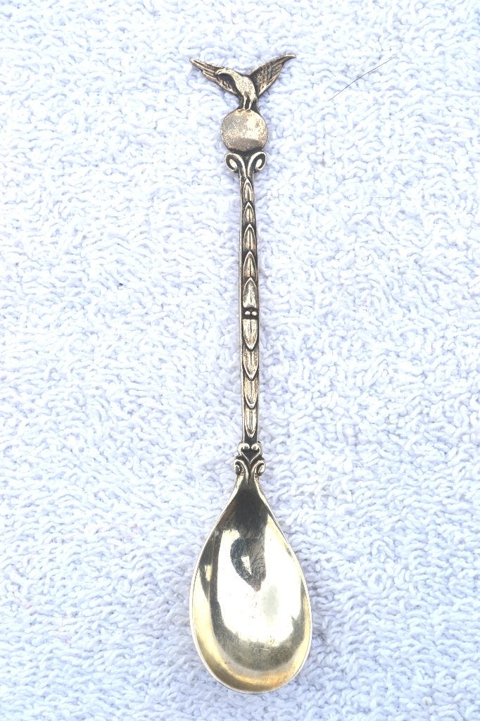 Prachtig zilveren Souvenirs lepeltje USA. 11cm. Nr. 8870, Ophalen of Verzenden, Zilver