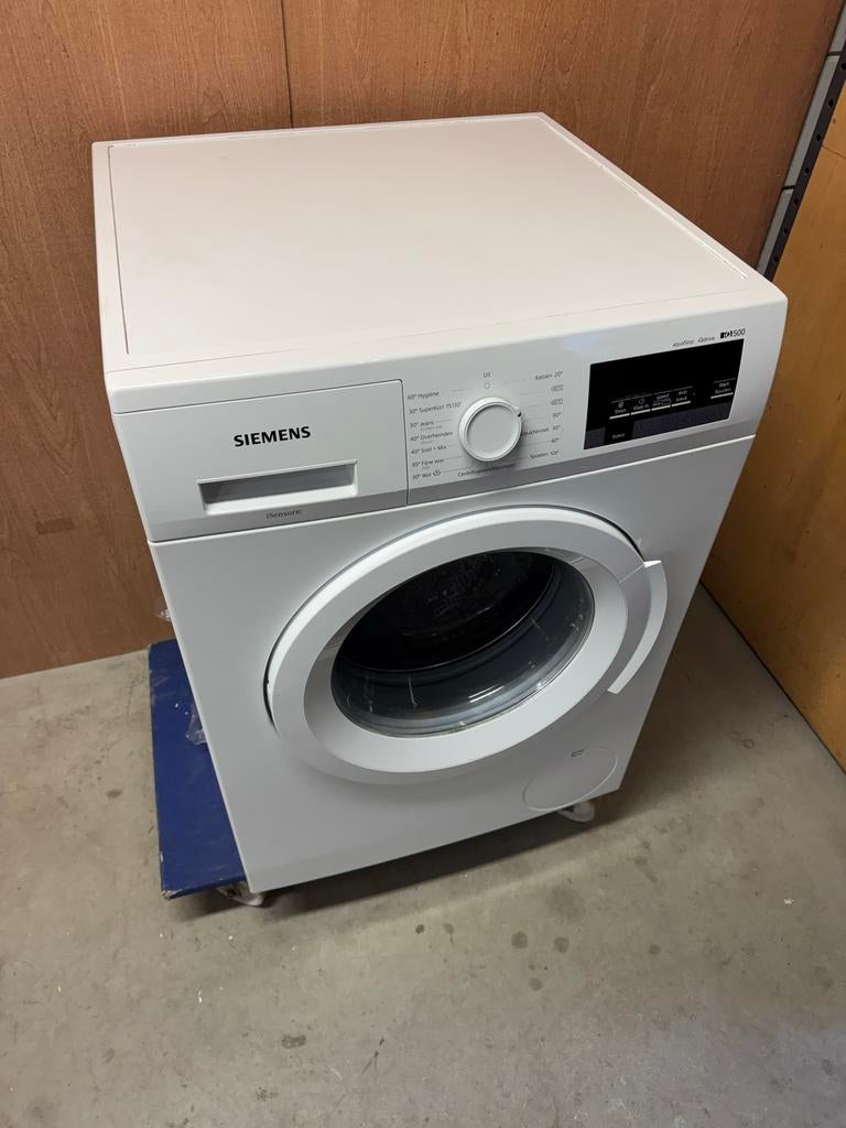 Siemens WM14T490NL iQ500  wasmachine, Ophalen, Siemens isendoric, 1200 tot 1600 toeren, Gebruikt