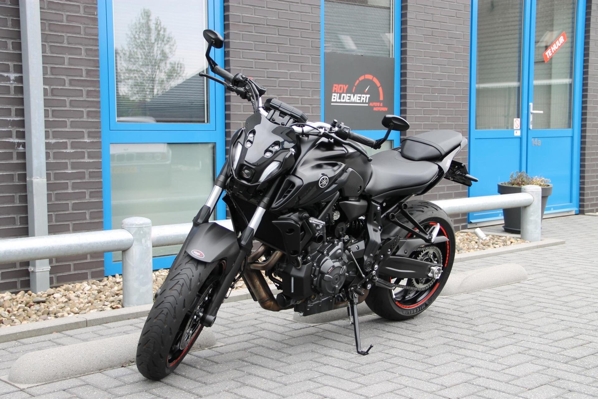 Yamaha MT-07 Tech-Black 2022 54kW NIEUWSTAAT MT07, Motoren, Motoren | Yamaha, Bedrijf, Toermotor, meer dan 35 kW, ABS, LED Verlichting