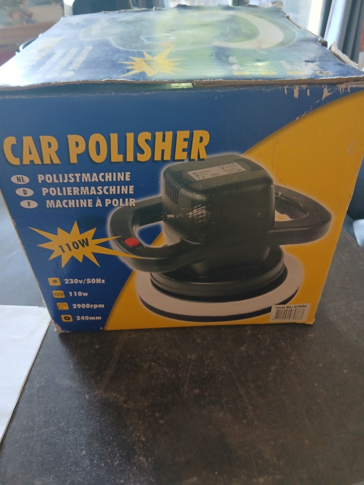 polijstmachine 07086 voor auto, motor of caravan. polijsten, Ophalen of Verzenden