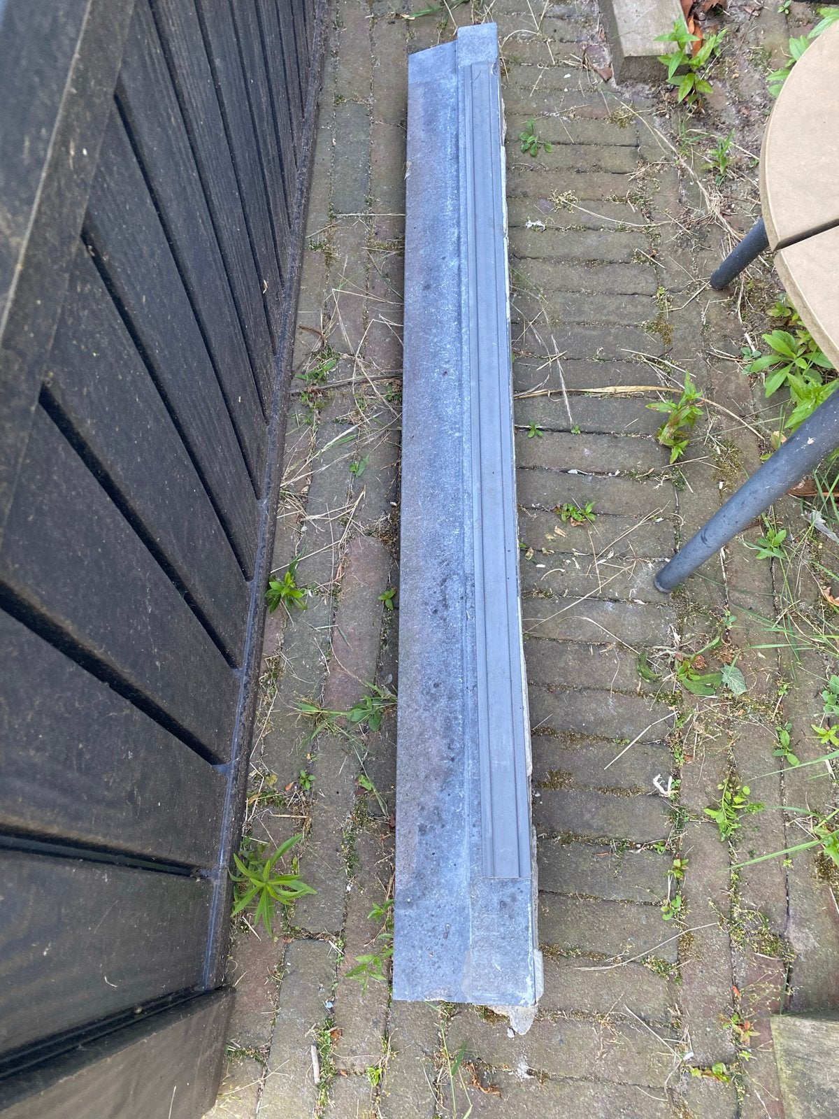 Hardstenen dorpel 106cm, Ophalen, Gebruikt